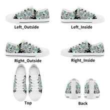 Succulent Kid's Low Top Canvas Shoes