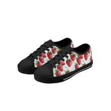 Strawberry Kid's Low Top Canvas Shoes