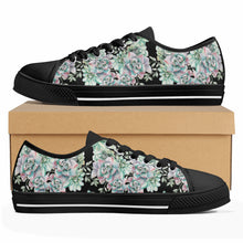 Succulent Women's Low Top Canvas Shoes