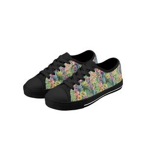 Succulent Kid's Low Top Canvas Shoes