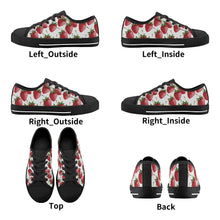 Strawberry Kid's Low Top Canvas Shoes