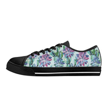 Succulent Women's Low Top Canvas Shoes