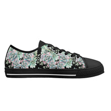 Succulent Women's Low Top Canvas Shoes