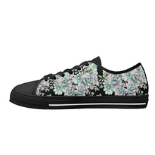 Succulent Women's Low Top Canvas Shoes