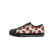 Strawberry Kid's Low Top Canvas Shoes