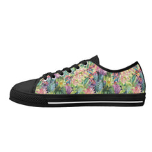 Succulent Women's Low Top Canvas Shoes