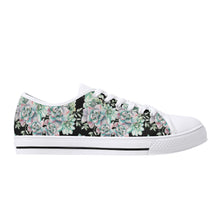 Succulent Women's Low Top Canvas Shoes