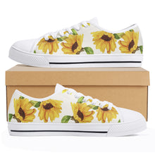 Sunflower Women's Low Top Canvas Shoes