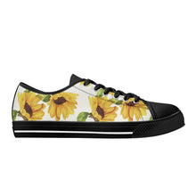 Sunflower Women's Low Top Canvas Shoes