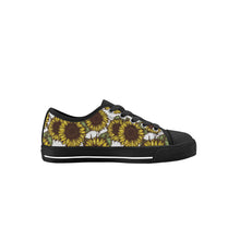 Sunflower Kid's Low Top Canvas Shoes