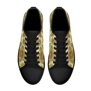 Sunflower Women's Low Top Canvas Shoes