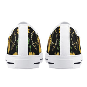 Sunflower Women's Low Top Canvas Shoes