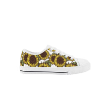 Sunflower Kid's Low Top Canvas Shoes