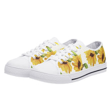 Sunflower Women's Low Top Canvas Shoes