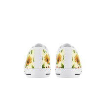 Sunflower Kid's Low Top Canvas Shoes