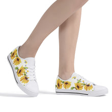 Sunflower Women's Low Top Canvas Shoes