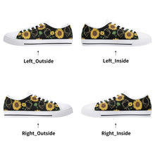 Sunflower Women's Low Top Canvas Shoes