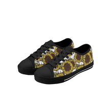 Sunflower Kid's Low Top Canvas Shoes