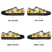 Sunflower Women's Low Top Canvas Shoes