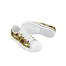 Sunflower Kid's Low Top Canvas Shoes