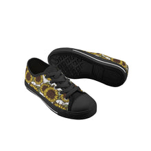 Sunflower Kid's Low Top Canvas Shoes