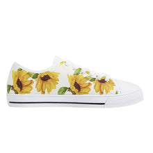 Sunflower Women's Low Top Canvas Shoes