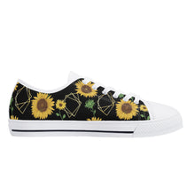 Sunflower Women's Low Top Canvas Shoes