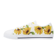 Sunflower Women's Low Top Canvas Shoes