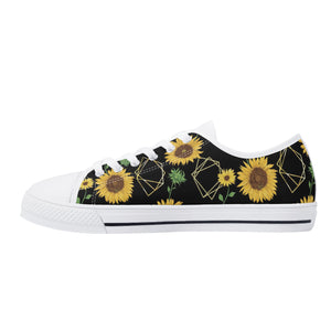 Sunflower Women's Low Top Canvas Shoes