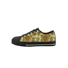 Sunflower Kid's Low Top Canvas Shoes