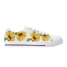 Sunflower Women's Low Top Canvas Shoes