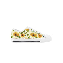 Sunflower Kid's Low Top Canvas Shoes