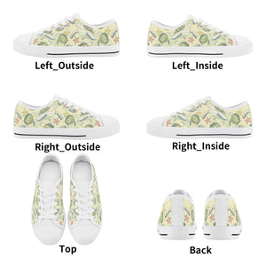 Turtle Kid's Low Top Canvas Shoes