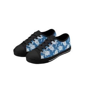 Turtle Kid's Low Top Canvas Shoes