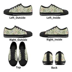 Turtle Kid's Low Top Canvas Shoes