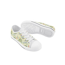 Turtle Kid's Low Top Canvas Shoes