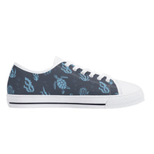 Turtle Women's Low Top Canvas Shoes