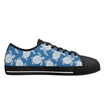 Turtle Women's Low Top Canvas Shoes