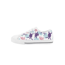 Turtle Kid's Low Top Canvas Shoes