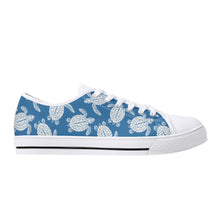 Turtle Women's Low Top Canvas Shoes