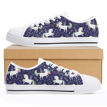 Unicorn Women's Low Top Canvas Shoes