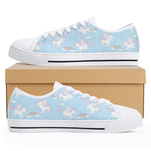 Unicorn Women's Low Top Canvas Shoes