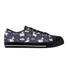 Unicorn Women's Low Top Canvas Shoes