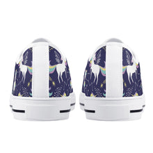 Unicorn Women's Low Top Canvas Shoes