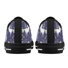 Unicorn Women's Low Top Canvas Shoes