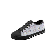 Unicorn Kid's Low Top Canvas Shoes