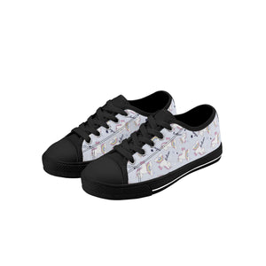 Unicorn Kid's Low Top Canvas Shoes