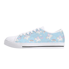 Unicorn Women's Low Top Canvas Shoes