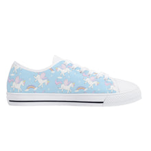 Unicorn Women's Low Top Canvas Shoes