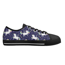 Unicorn Women's Low Top Canvas Shoes